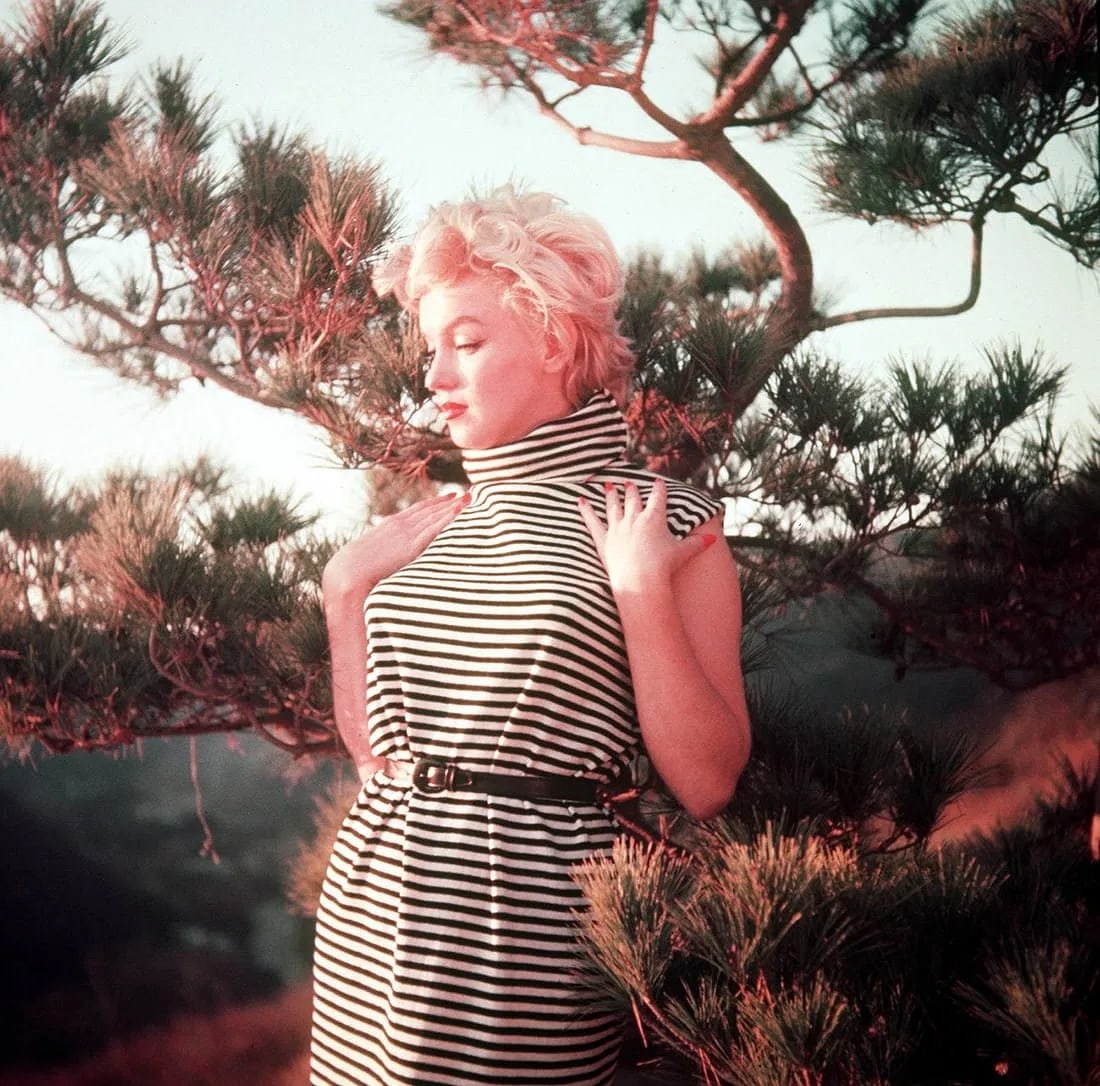 Ted Baron Marilyn Monroe Photo: Measures 8x 10 inches photographic print , mounted to archival board