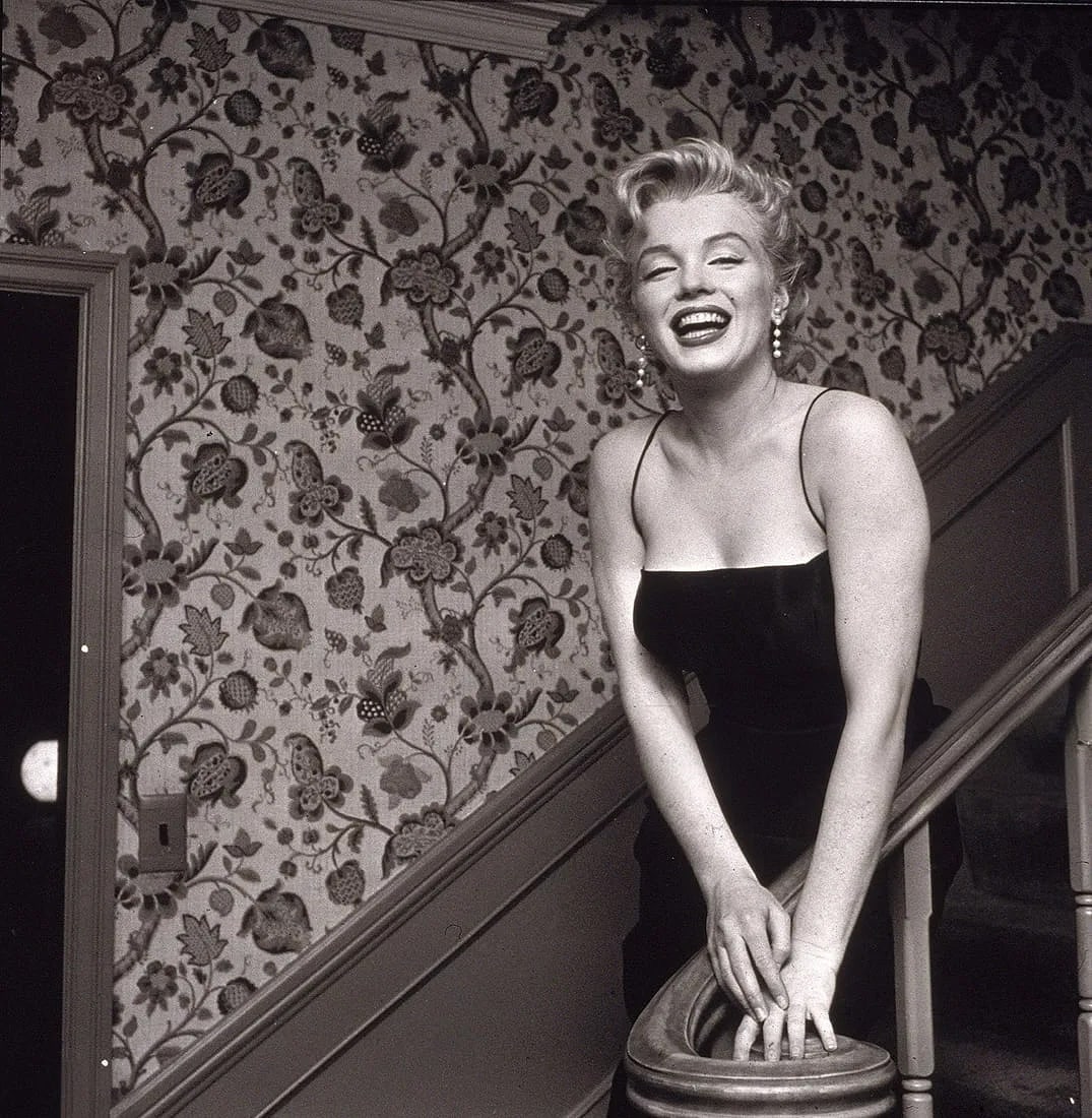Marilyn Monroe Photo: Measures 12 x 16 inches, photographic print , mounted to archival board