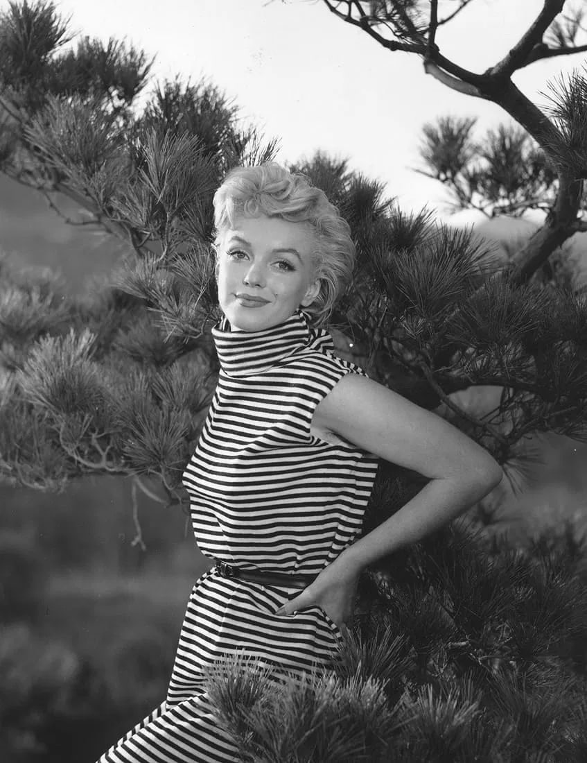 Ted Baron Marilyn Monroe Photo: Measures 12 x 16 inches, photographic print , mounted to archival board