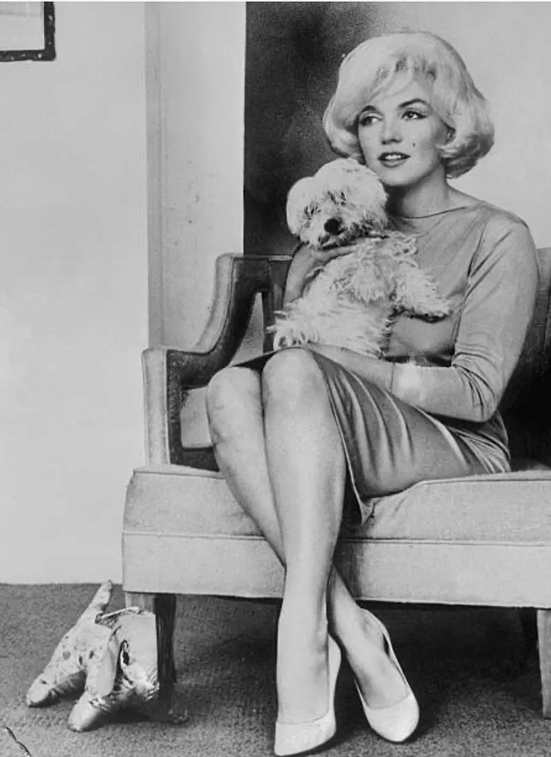 Eric Skipsey Marilyn Monroe Photo: Measures 12 x 16 inches, photographic print , mounted to archival board