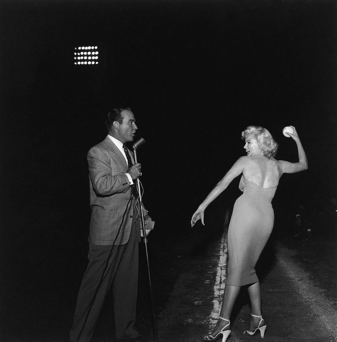 Phil Stern Marilyn Monroe Photo: Measures 12 x 16 inches, photographic print , mounted to archival board