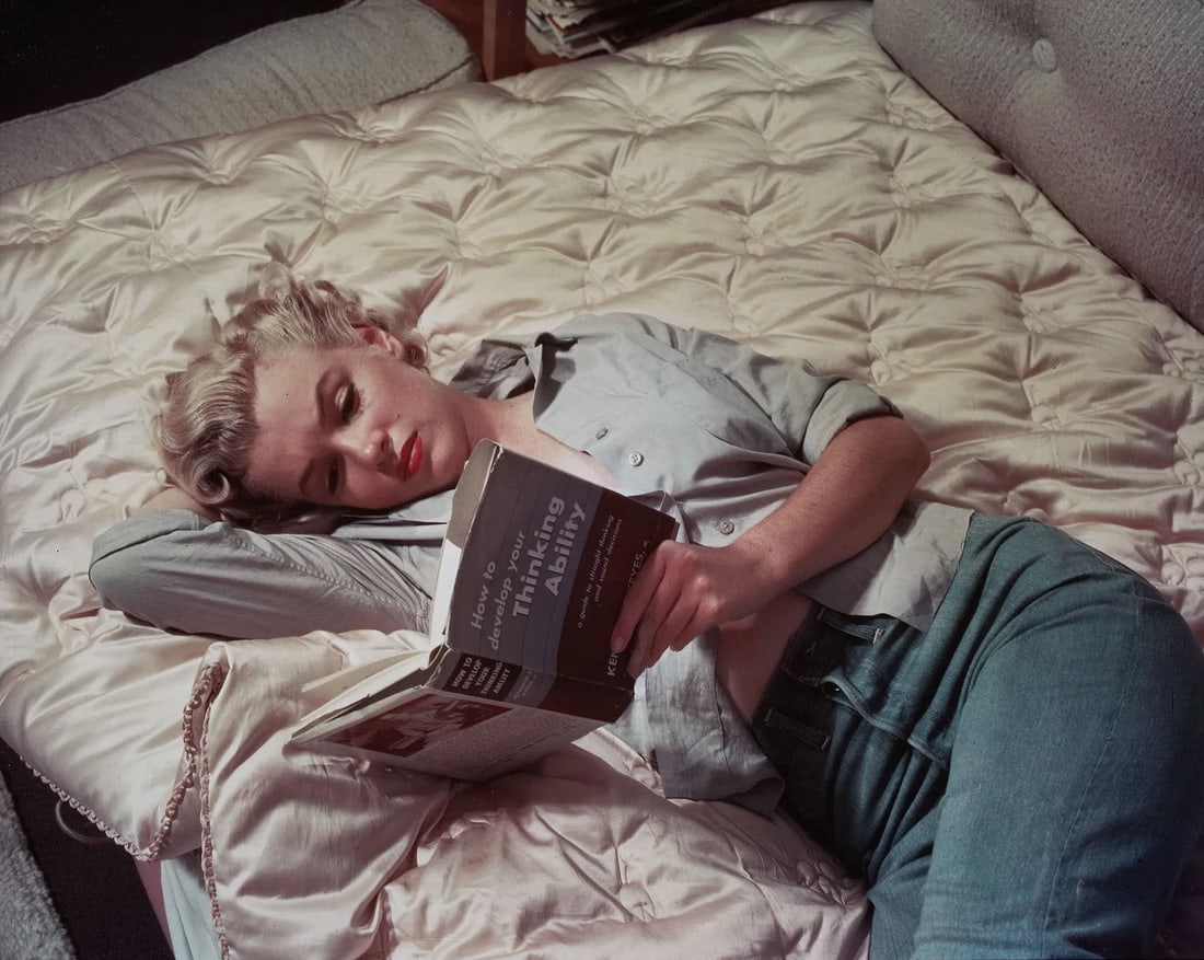 JOHN FLOREA MARILYN MONROE (AMERICAN) PRINT ON PAPER: John Florea Marilyn Monroe (American) Print on Paper.