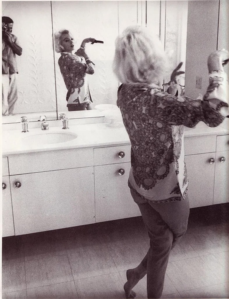 MARTHA STEWART MARILYN MONROE (AMERICAN) PRINT ON PAPER: Martha Stewart Marilyn Monroe (American) Print on Paper.