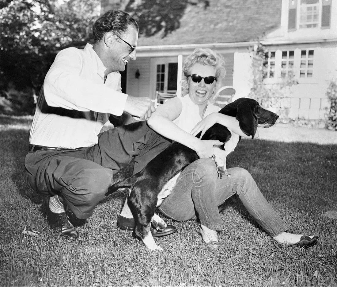 MARILYN MONROE (AMERICAN), ARTHUR MILLER PRINT ON PAPER (1 of 1)