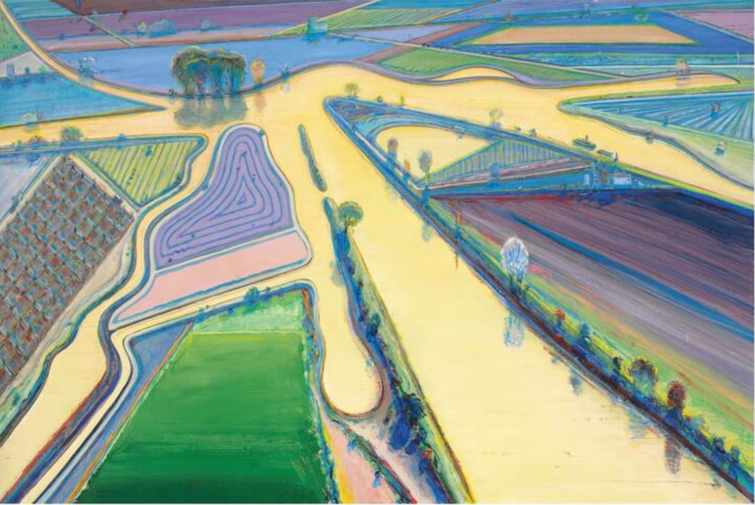 AFTER WAYNE THIEBAUD (AMERICAN) PRINT ON PAPER (1 of 3)