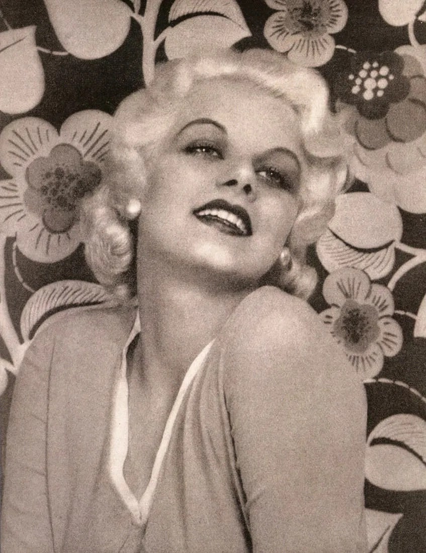WILLIAM MORTENSEN (AMERICAN) PRINT ON PAPER: William Mortensen (American) Print on Paper. Jean Harlow. Printed in China in 2014. Measures 7.00 x 9.10 inches.