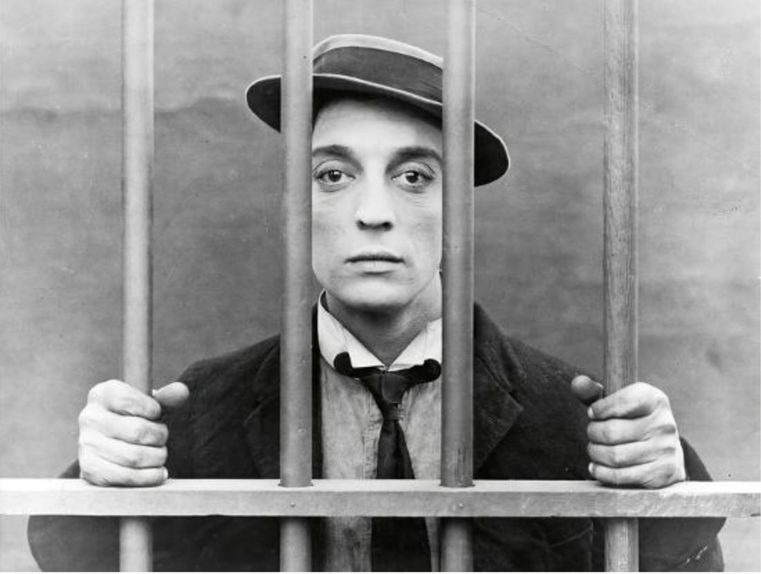 BUSTER KEATON (AMERICAN) PRINT ON PAPER (1 of 2)