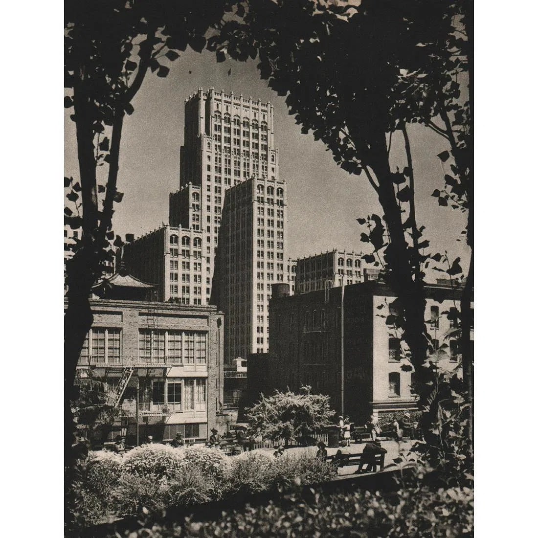 JOSEF MUENCH (AMERICAN) PRINT ON PAPER (1 of 1)