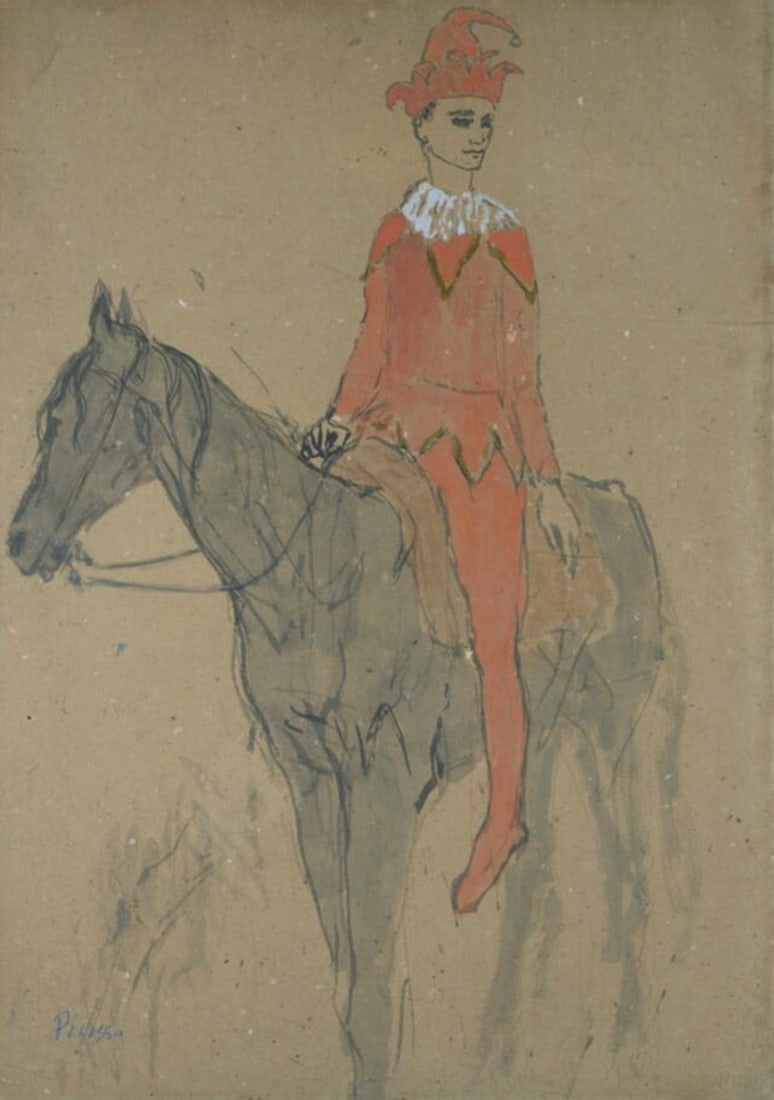AFTER PABLO PICASSO (SPANISH) PRINT ON PAPER (1 of 3)