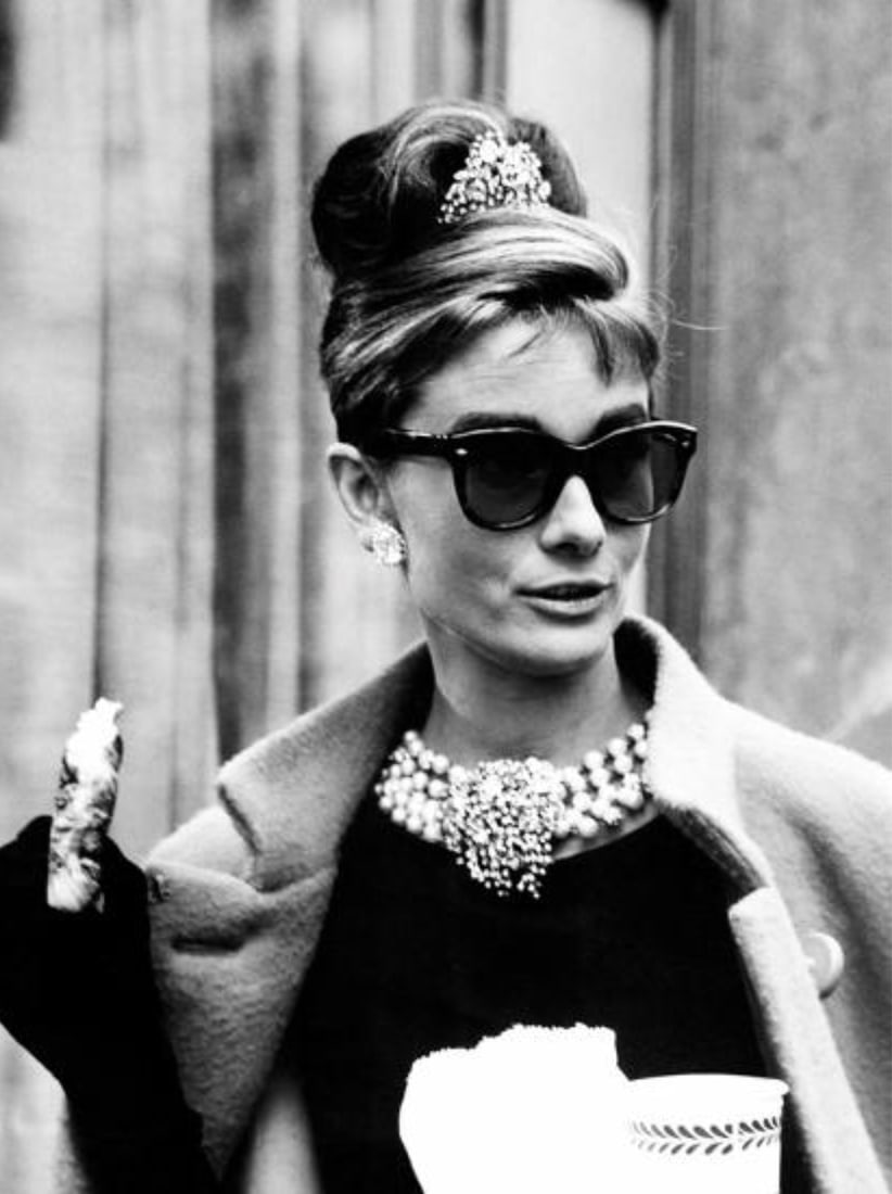 AUDREY HEPBURN (BRITISH) PRINT ON PAPER (1 of 1)