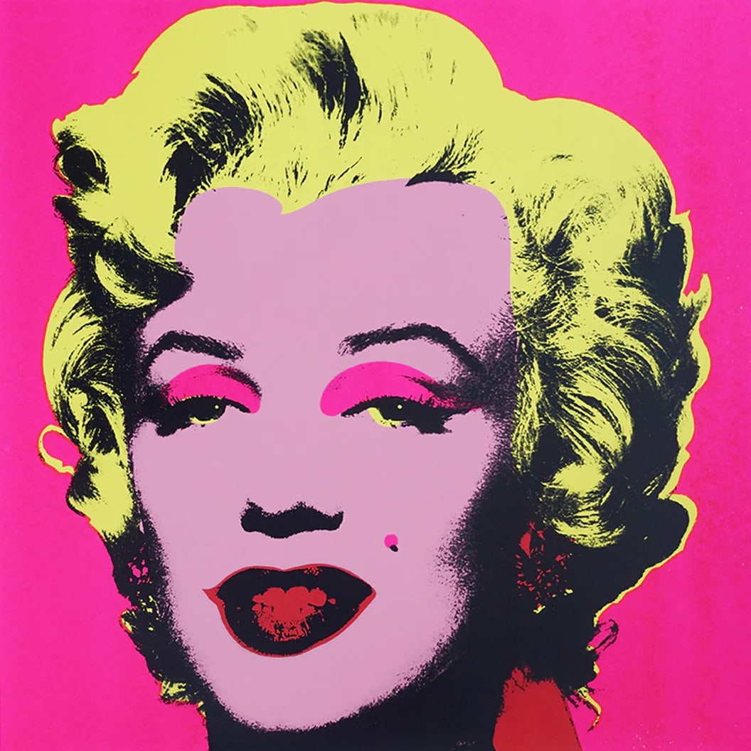 AFTER ANDY WARHOL (AMERICAN) SILKSCREEN: After Andy Warhol (American) Silkscreen. Marilyn Monroe (1967). FS 31. Measures 36.00 x 36.00 inches. Factory Additions.