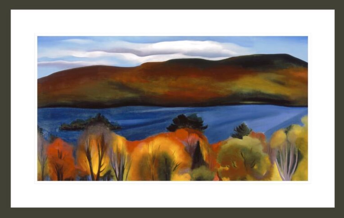 AFTER GEORGIA O'KEEFFE (AMERICAN) PRINT ON PAPER (1 of 3)