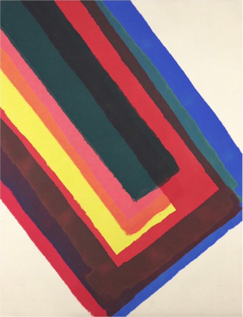 AFTER PAUL REED (AMERICAN) PRINT ON PAPER: After Paul Reed (American) Print on Paper. No. 18l, "1965". Measures 28.50 x 37.75 inches. Adhered to canvas. Unsigned.