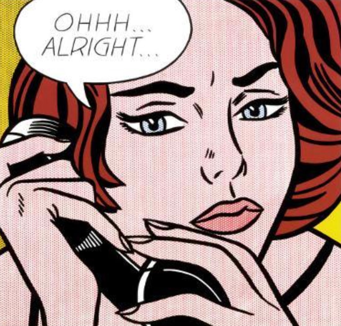 AFTER ROY LICHTENSTEIN (AMERICAN) PRINT ON PAPER (1 of 3)