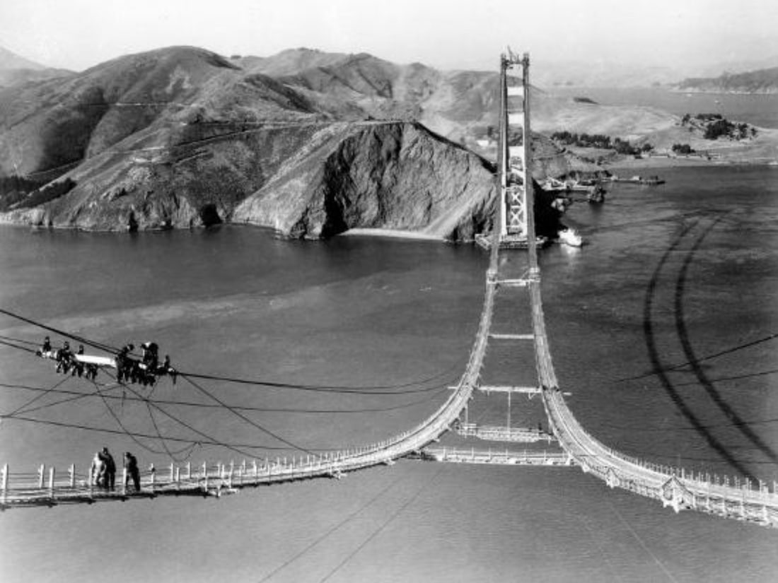 GOLDEN GATE BRIDGE PRINT ON PAPER (1 of 3)