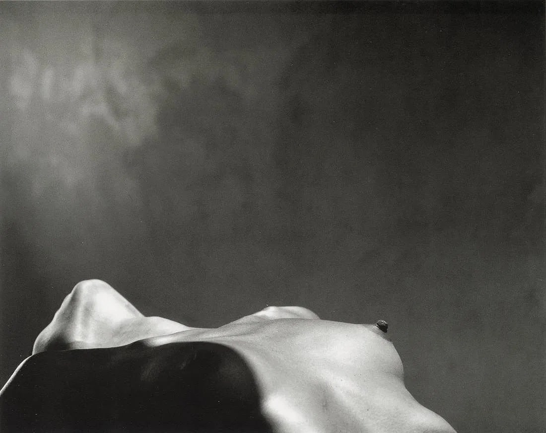 GREG GORMAN (AMERICAN) PRINT ON PAPER: Greg Gorman (American) Print on Paper. Marlenne Horizontal (1988). Printed in Austria in 1993. Photo Litho. Measures 9.00 x 7.15 inches.