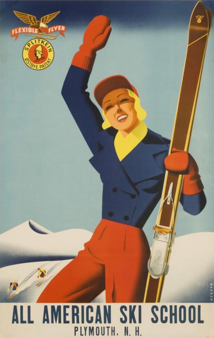 AFTER SASHA MAURER (RUSSIAN-AMERICAN) POSTER (1 of 3)