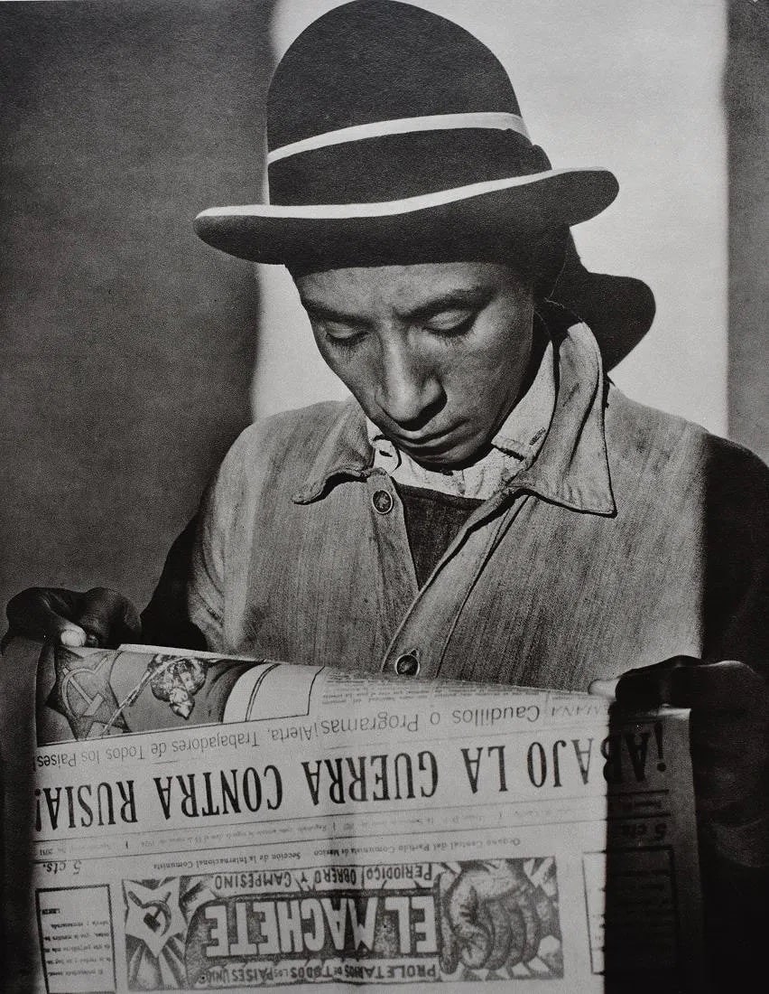 TINA MODOTTI (ITALIAN) PRINT ON PAPER (1 of 1)