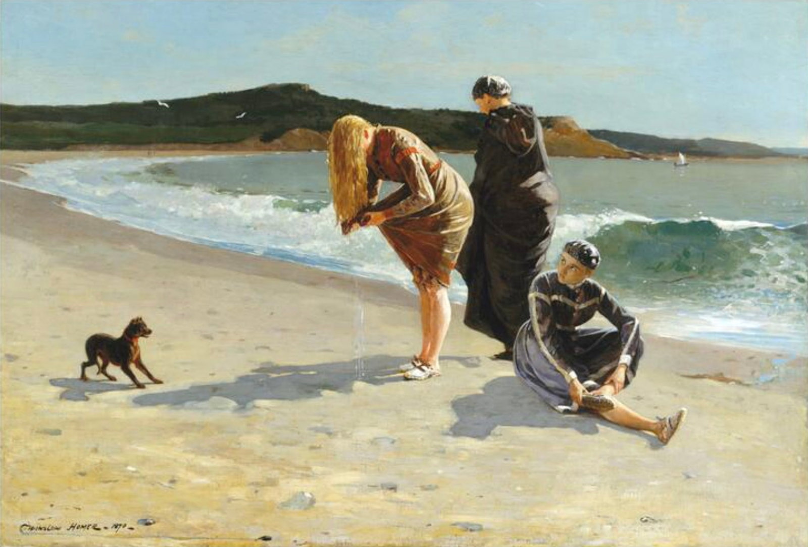 AFTER WINSLOW HOMER (AMERICAN) PRINT ON PAPER (1 of 4)