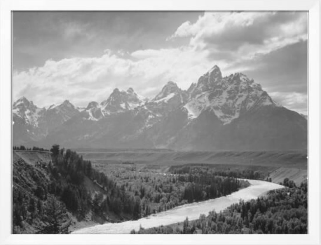 ANSEL ADAMS (AMERICAN) FRAMED PRINT (1 of 3)
