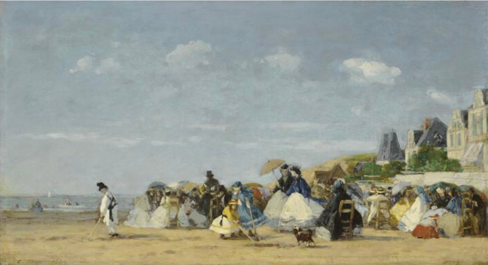 AFTER EUGENE BOUDIN (FRENCH) PRINT ON PAPER (1 of 4)