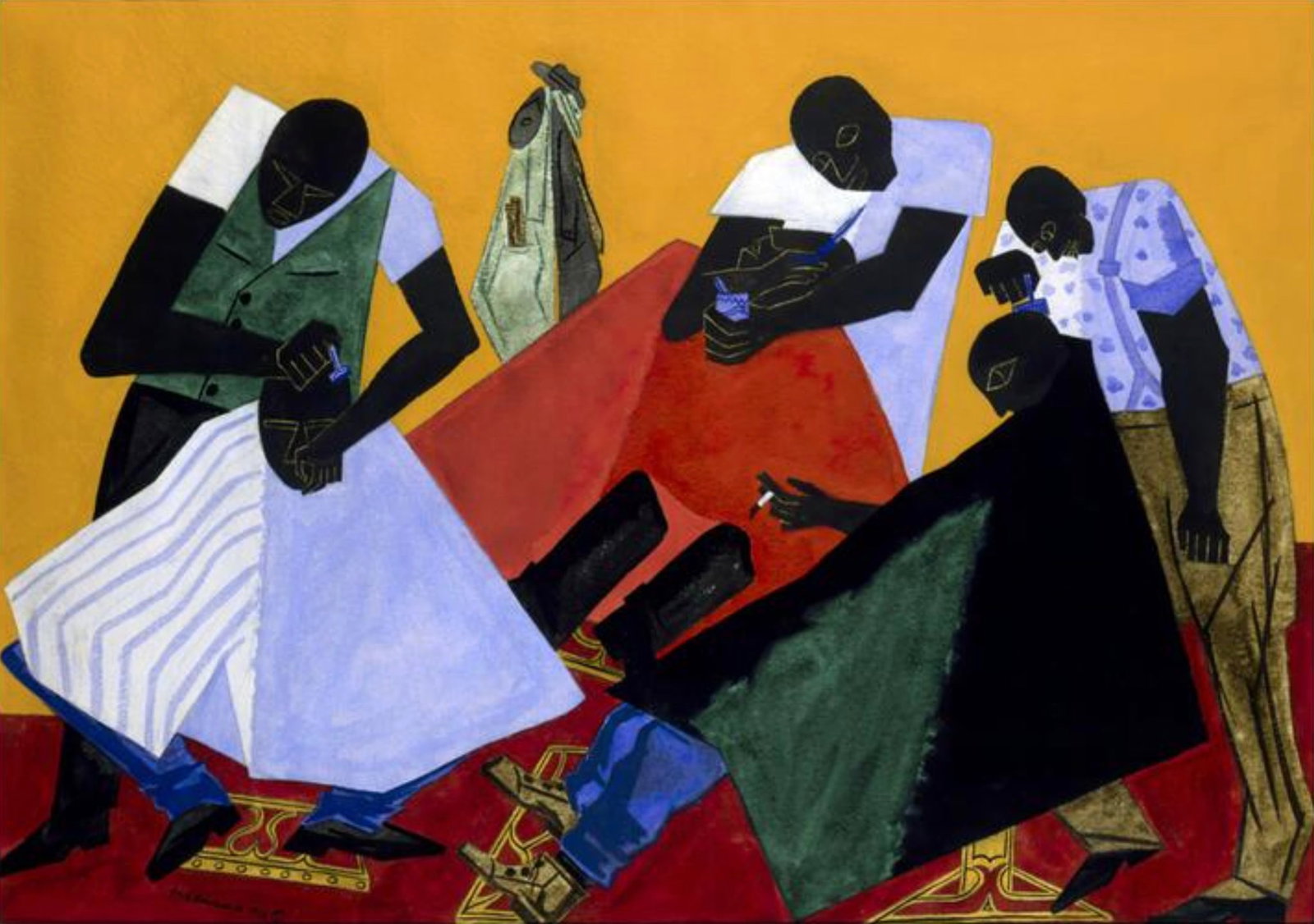 AFTER JACOB LAWRENCE (AMERICAN) PRINT ON PAPER (1 of 3)