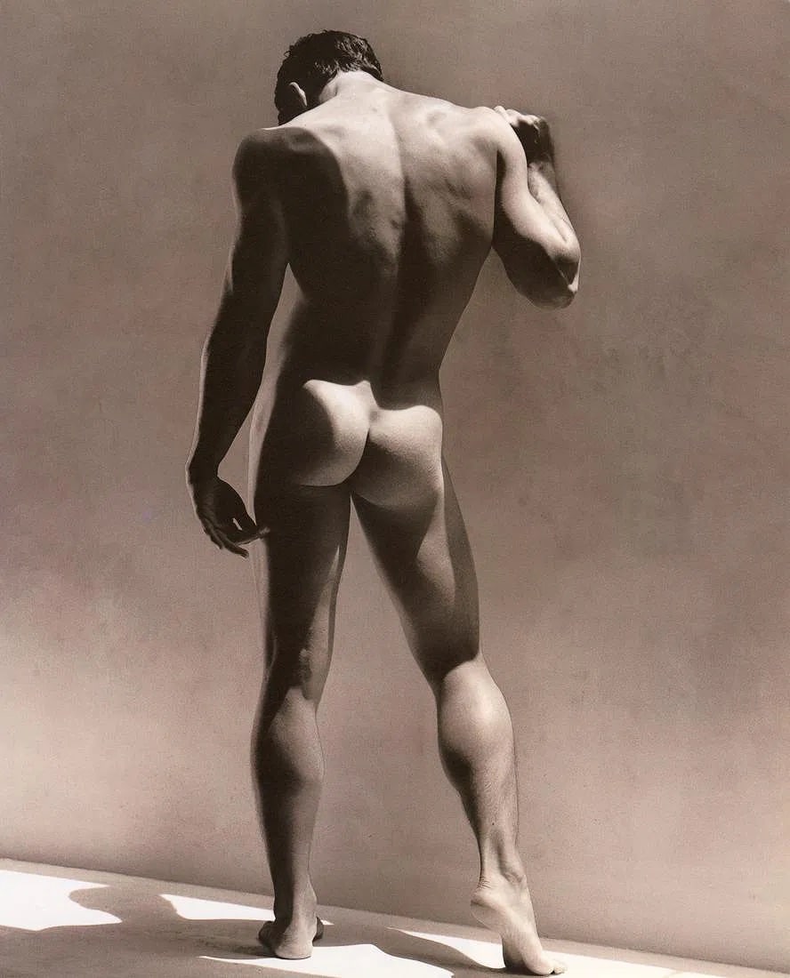 GREG GORMAN (AMERICAN) PRINT ON PAPER: Greg Gorman (American) Print on Paper. David Michelak (1987). Printed in Spain in 1999. Photo Litho. Measures 8.85 x 11.00 inches.