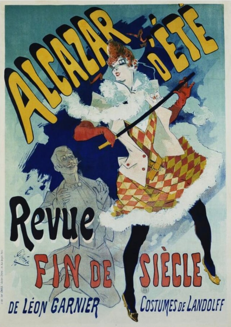AFTER JULES CHERET (FRENCH) POSTER (1 of 4)