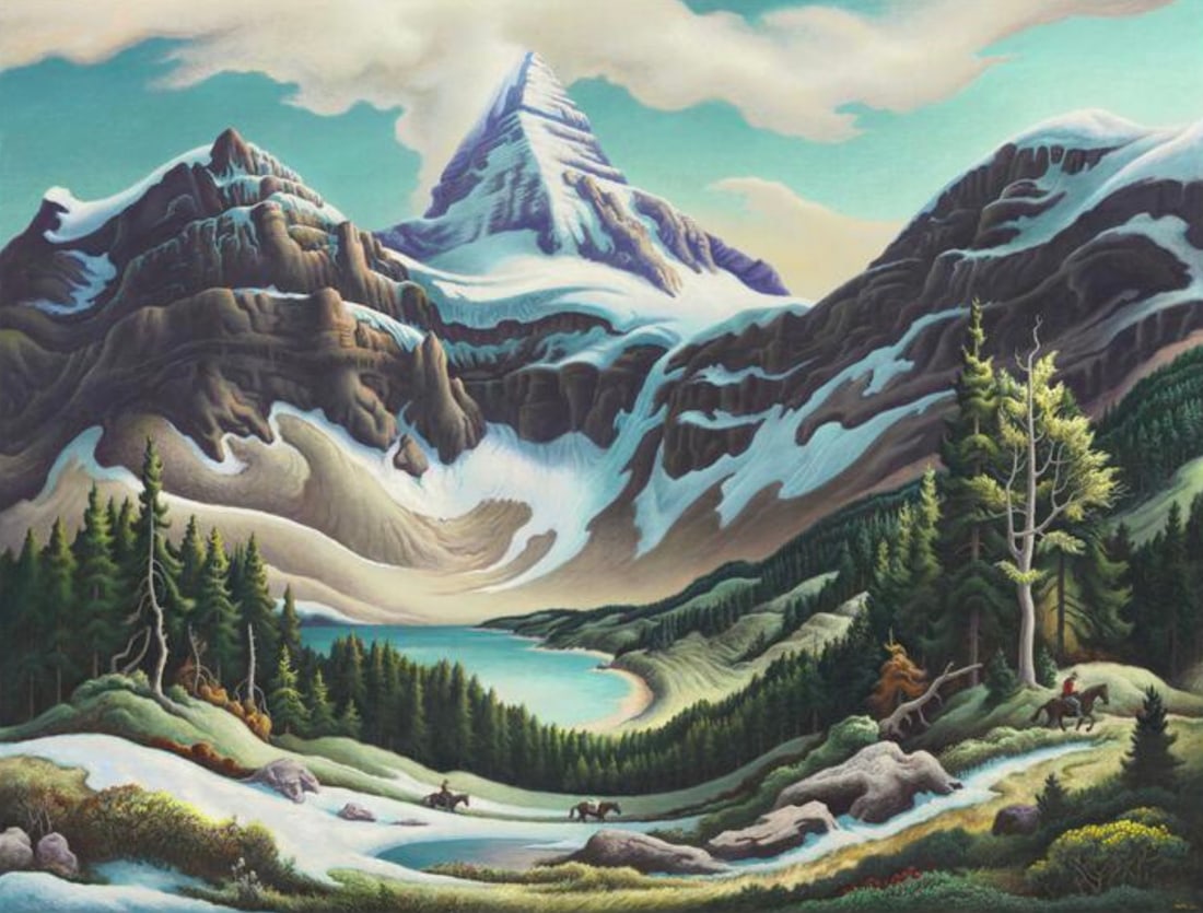 AFTER THOMAS HART BENTON (AMERICAN) PRINT ON PAPER (1 of 4)