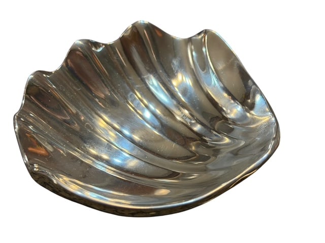 Nambe Wei Young Metal Shell Bowl Modern Serving Dish (1 of 5)