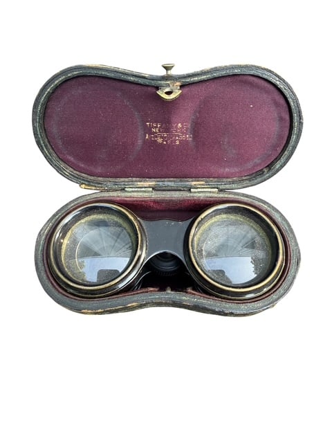 Tiffany & Co. Antique French Opera Glasses with Original Leather Case (1 of 6)