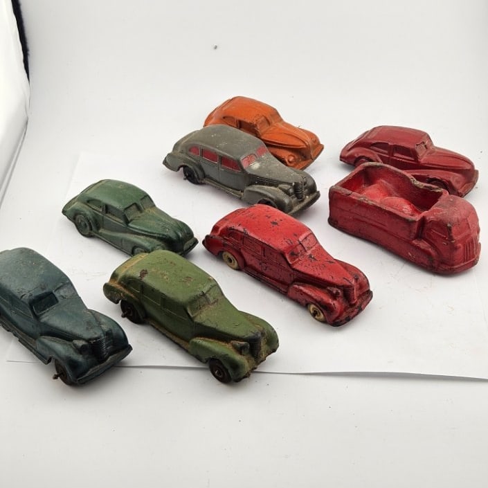 Another Group of Smaller Vintage Rubber Toys by Arcor, Auburn, and Others. (1 of 11)