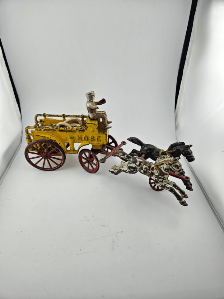 Kenton Horsedrawn Hose Wagon. (1 of 10)