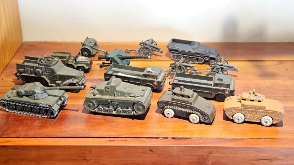 Lot of Military Vehicles w/ Different Makers. (1 of 12)