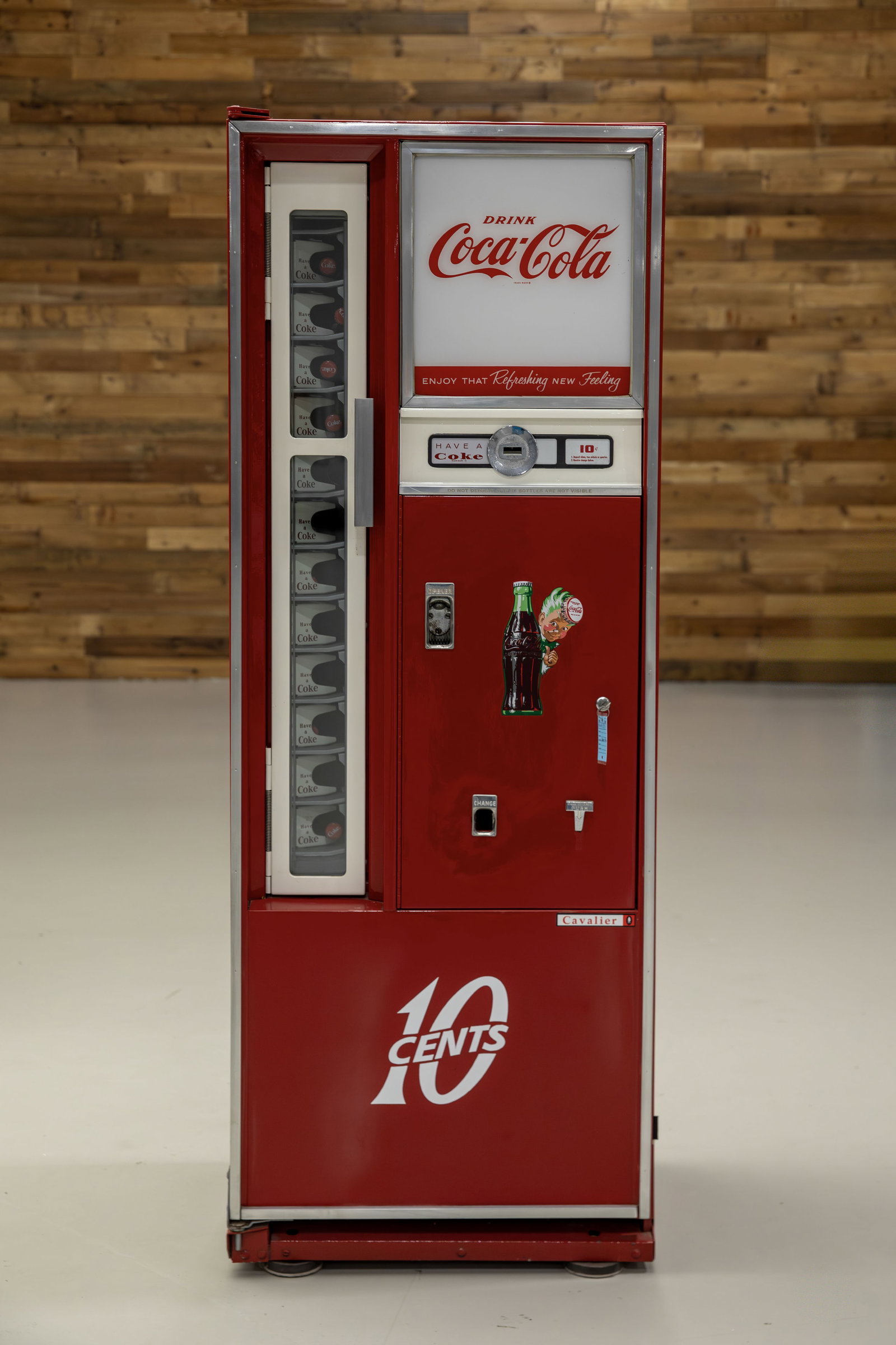 1960s Coca-Cola Bottle Dispenser by Cavalier (1 of 9)