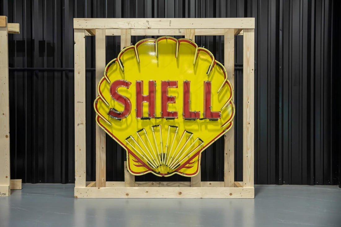 Custom Shell Large Neon Sign - 2