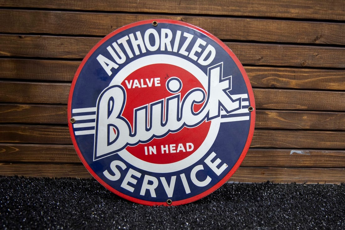 Buick Service Metal Sign (1 of 2)
