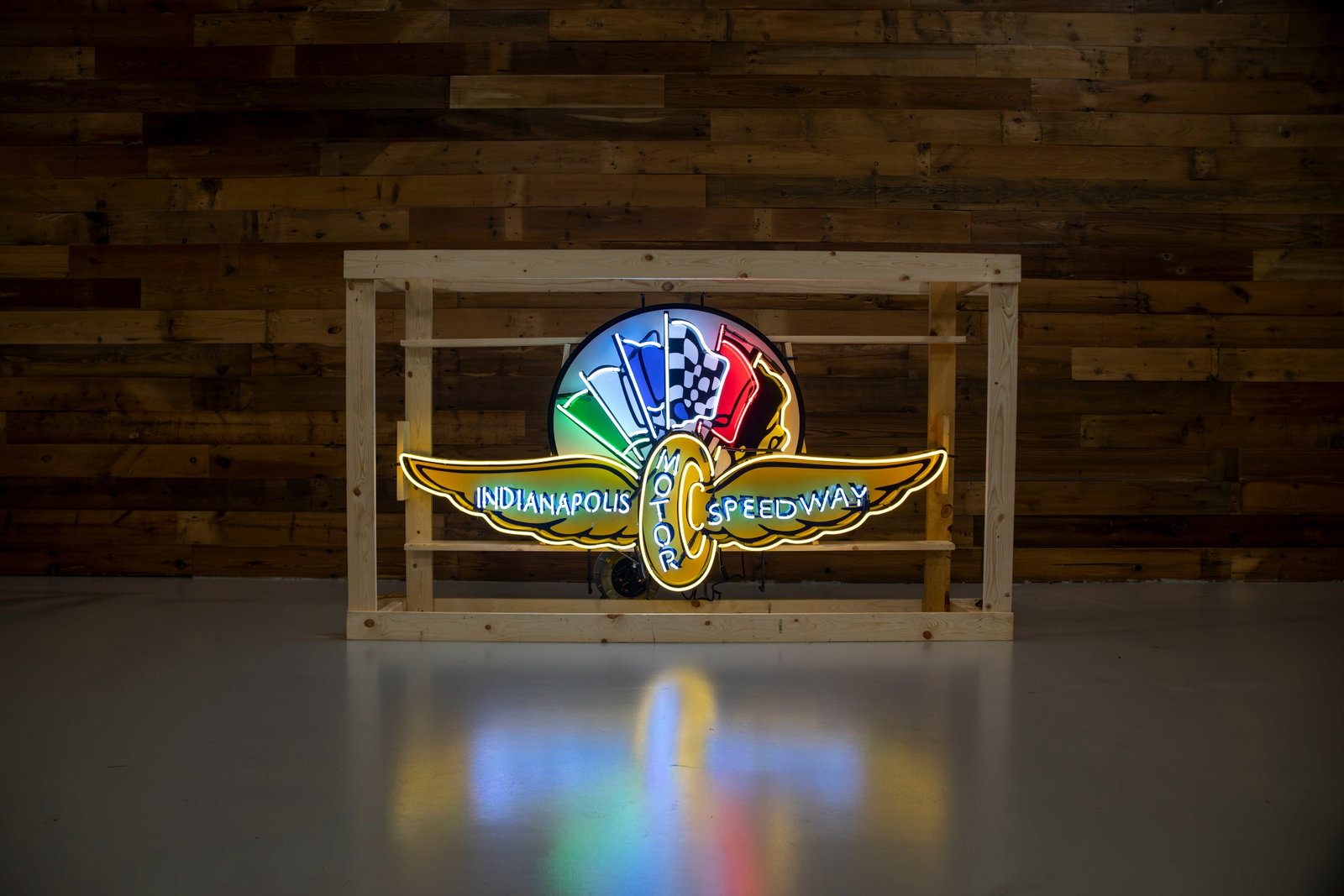 Indianapolis Motor Speedway Contemporary Neon Sign (1 of 4)