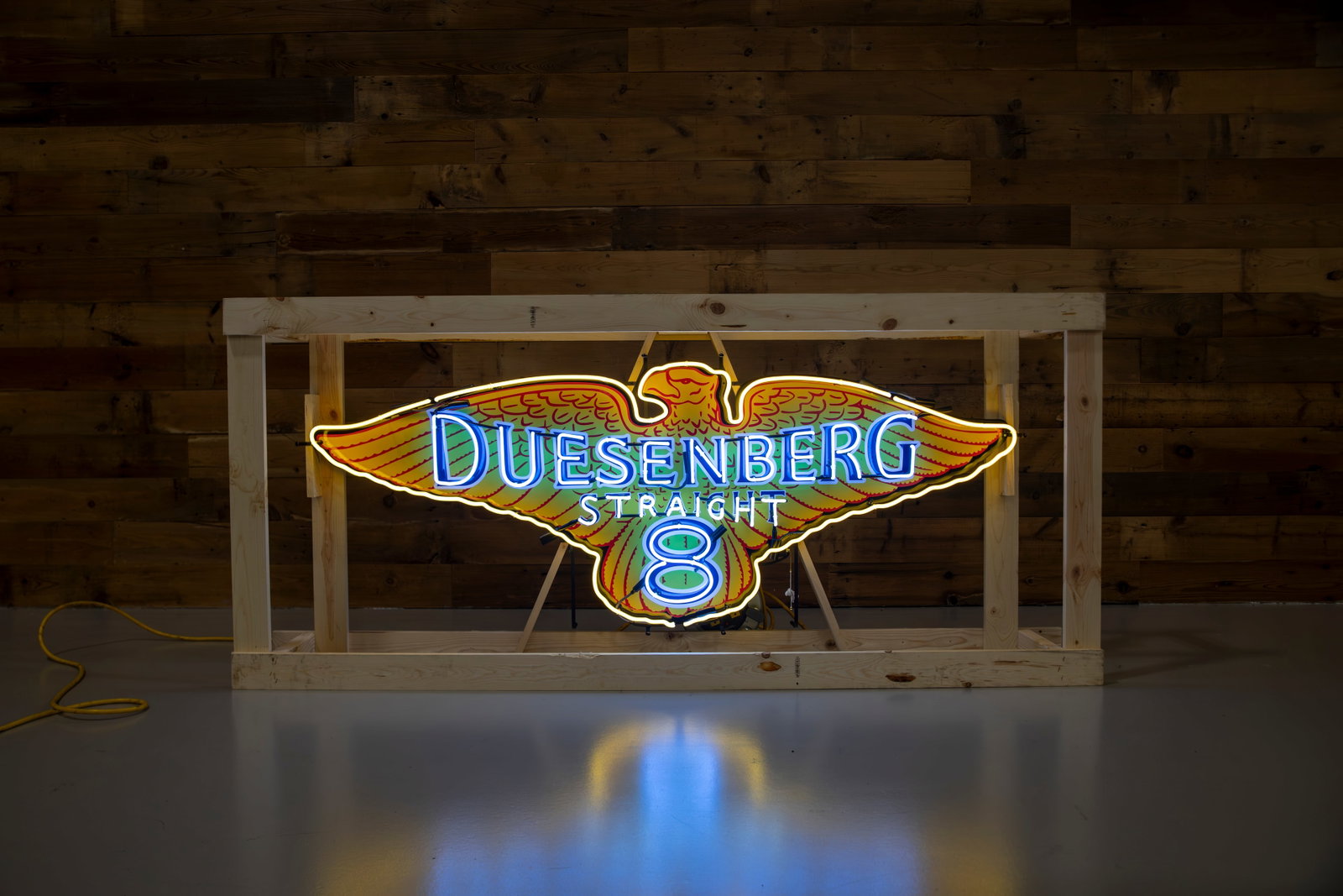 Duesenberg Straight 8 Contemporary Neon Sign (1 of 4)
