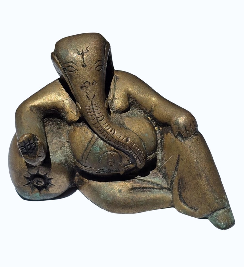 Early Antique Bronze Ganesh (1 of 17)