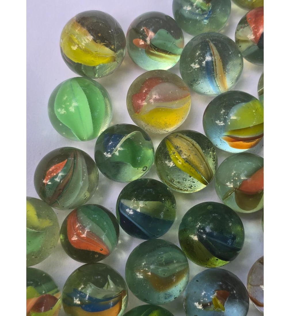 Large Lot Of Vintage Marbles - 3