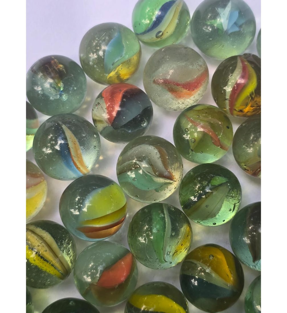 Large Lot Of Vintage Marbles - 4