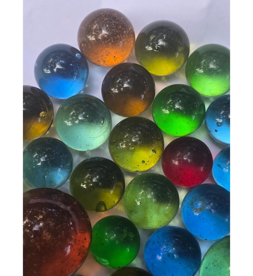 Large Lot Of Vintage Marbles - 3