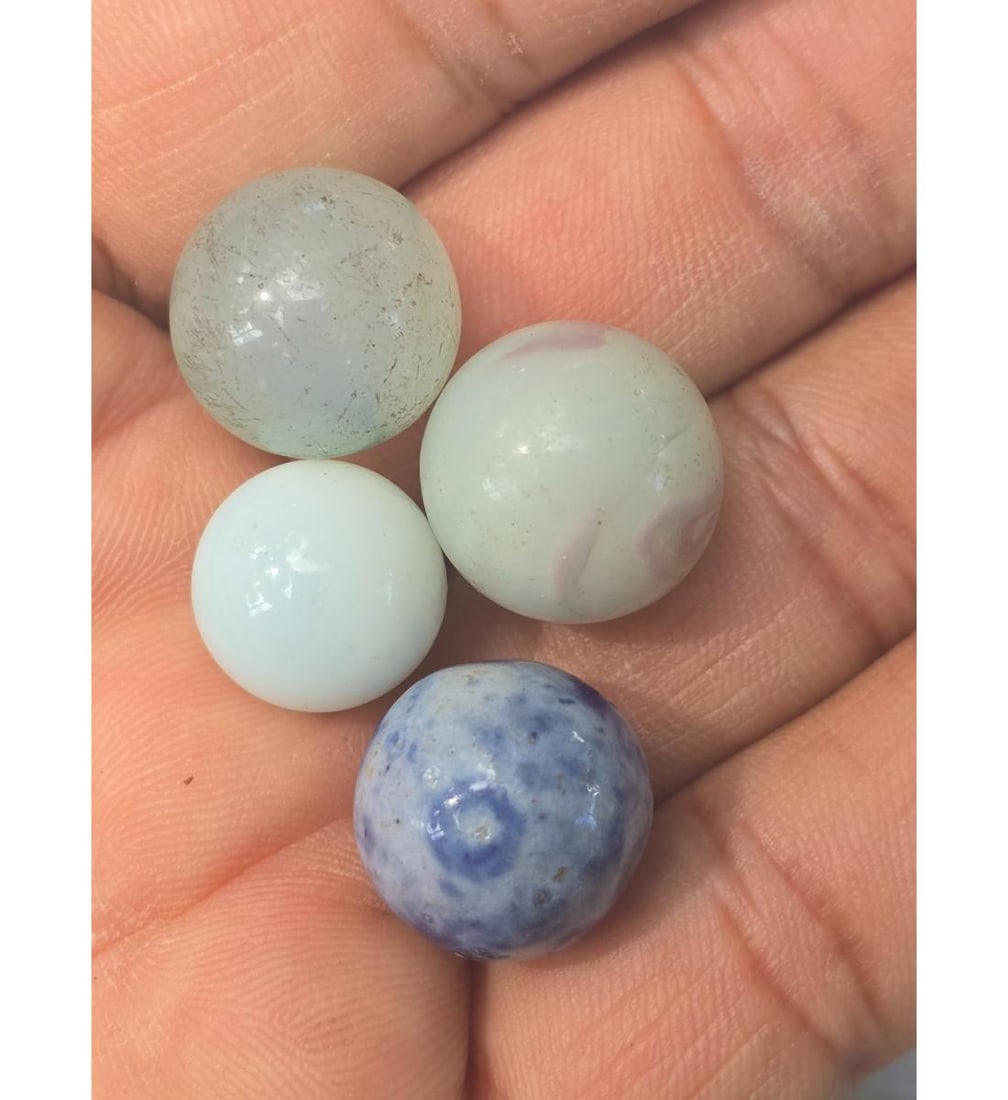 Large Lot Of Vintage Marbles - 8