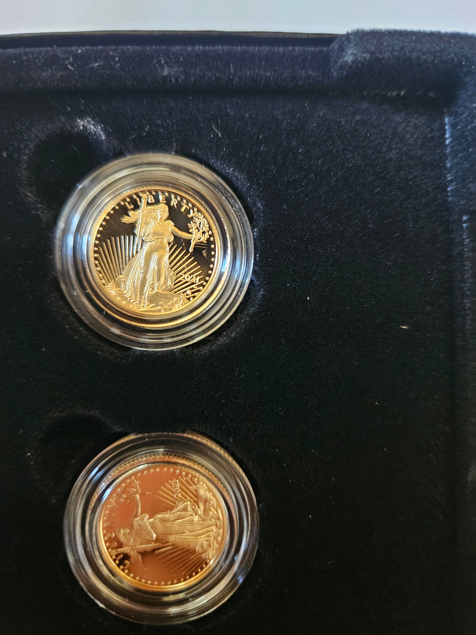 2021 AMER EAGLE .1 OZ 2 COIN DESIGNER ED (1 of 6)