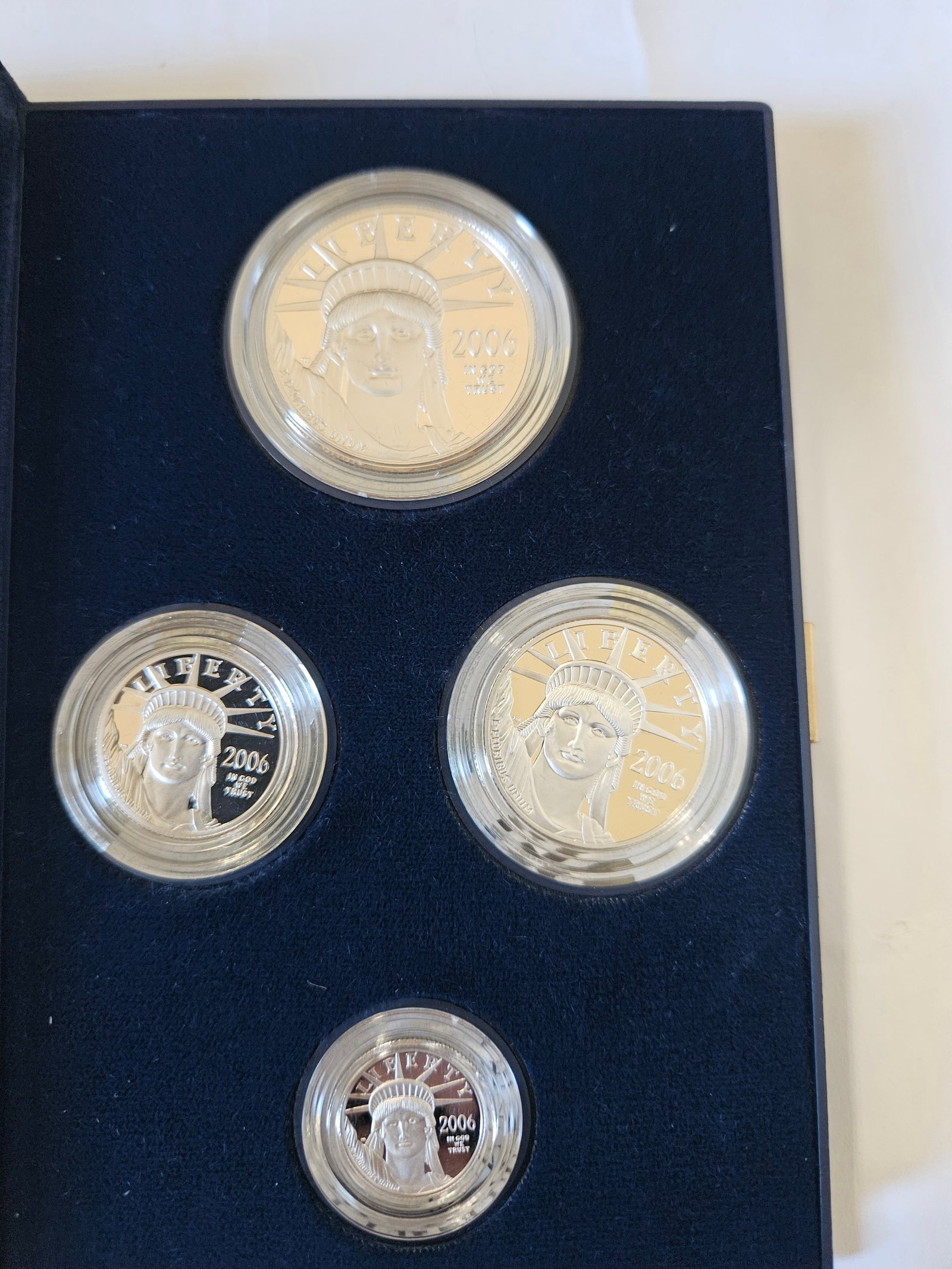 2006 WEST POINT PLATINUM 4 COIN PROOF (1 of 7)