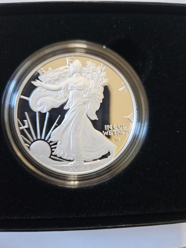 2023 1 OZ PROOF SILVER AMEIRCAN EAGLE (1 of 4)