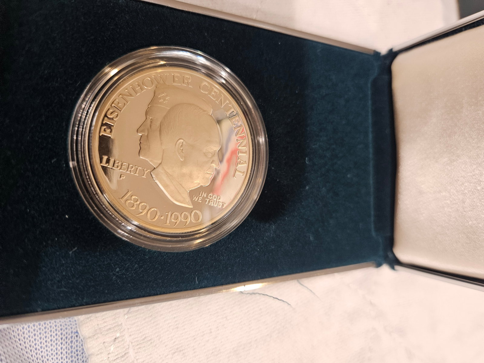 1990-P EISENHOWER CENTENNIAL COIN (1 of 6)