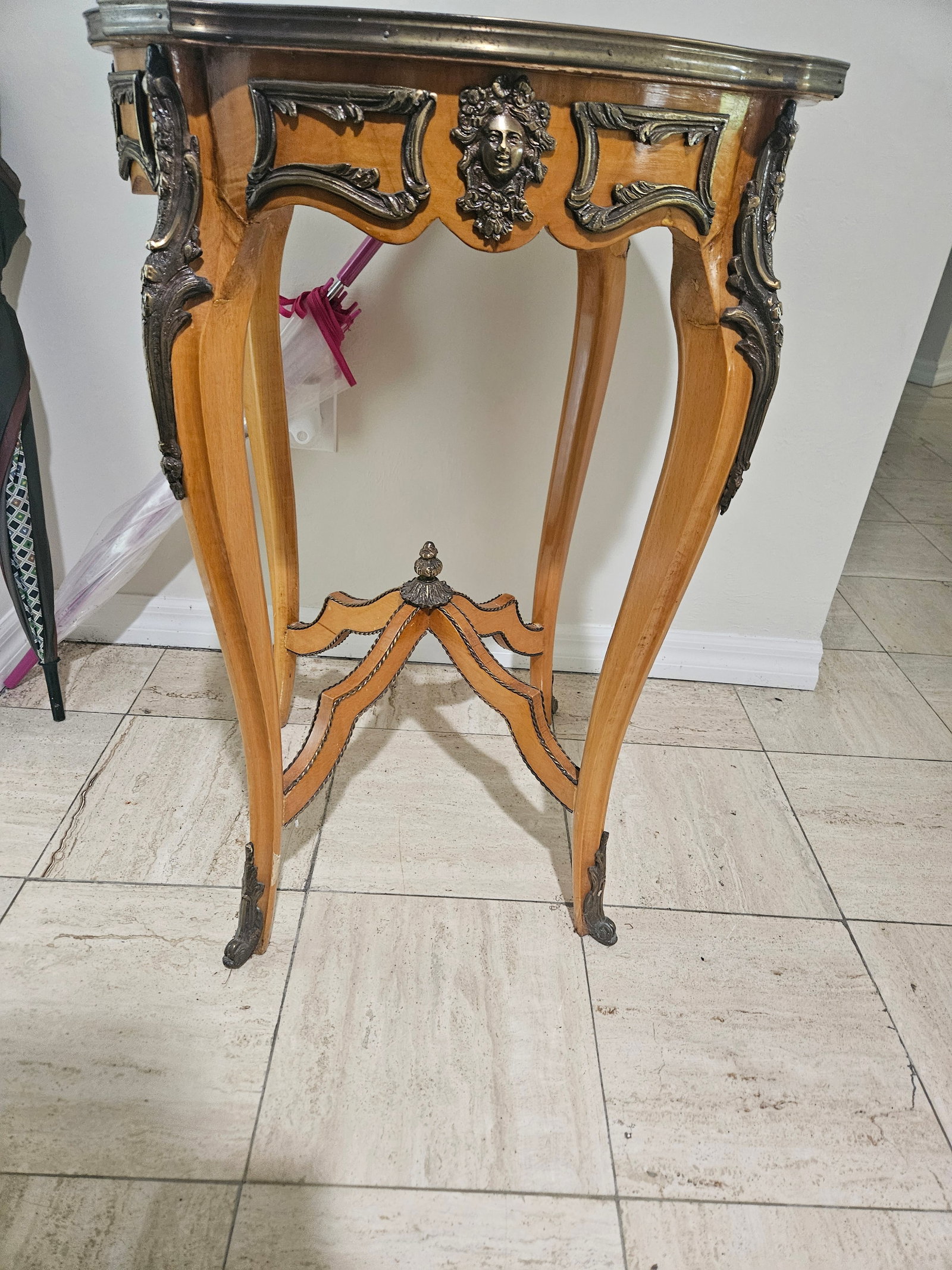 Louis XIV style center table circa 1870 (1 of 3)