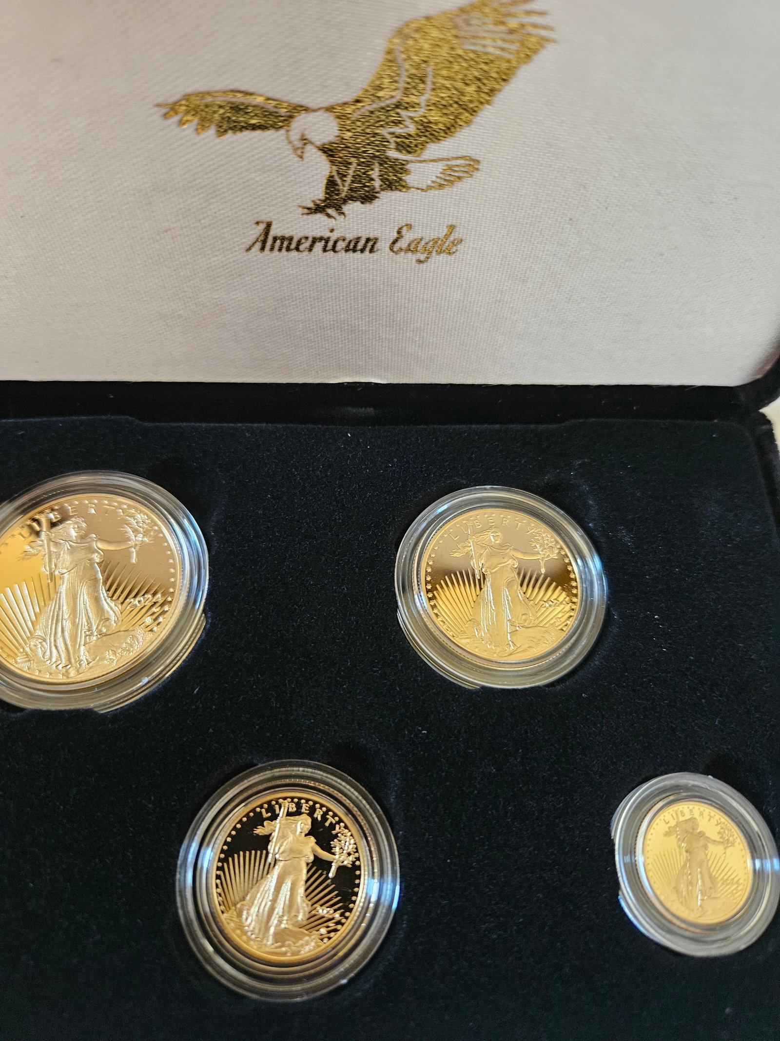 2024 AMERICAN EAGLE 4 COIN GOLD PROOF SET (1 of 7)